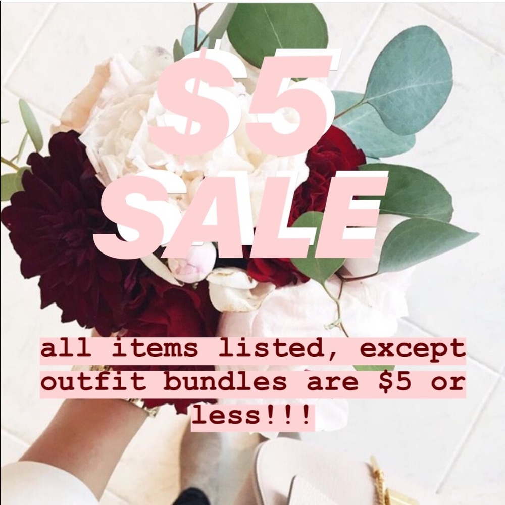 $5 SALE 💖